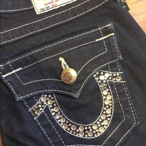 *SOLD* True Religion Rhinestone Jeans
